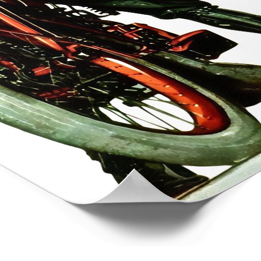 Saturday Evening Post Poster (Ecke)