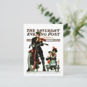 Saturday Evening Post Postkarte (Stehend Vorderseite)
