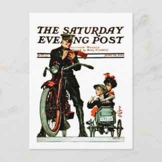 Saturday Evening Post Postkarte