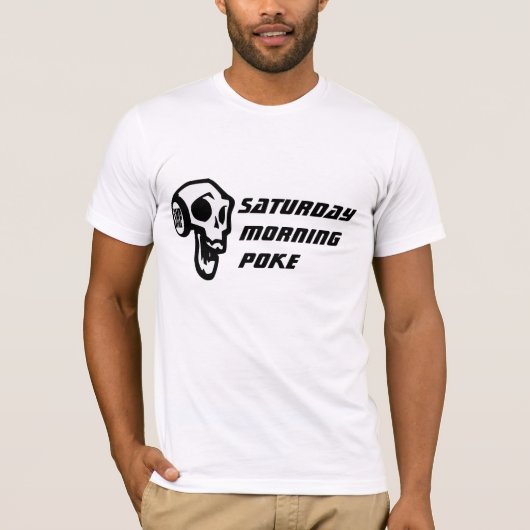 SaturdayMorning Poke-grundlegender T - Shirt (Vorderseite)