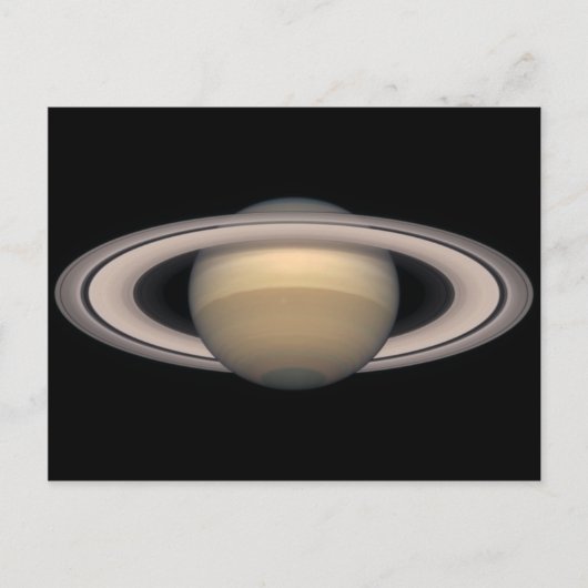 Saturn 1999 Postkartengeschenk für Wissenschaft un Postkarte (Vorderseite)
