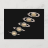 Saturn&apos Rings Postkarte (Vorderseite)