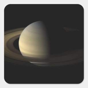 Saturn-Äquinoktikum Quadratischer Aufkleber