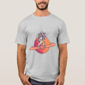 Saturn Astronaut T-Shirt (Vorderseite)