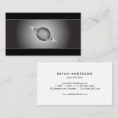 Saturn - Astronomie Visitenkarte (Vorne/Hinten)