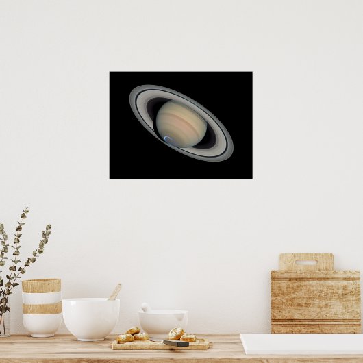 Saturn Aurora - Plakat (Küche)