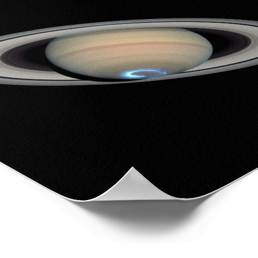 Saturn Aurora Poster (Ecke)