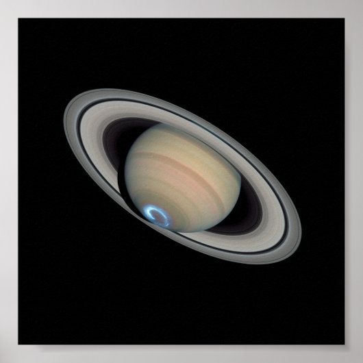 Saturn Aurora Poster (Vorne)