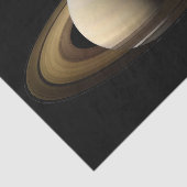 Saturn bei Spring Equinox, Cassini Decoupage Seidenpapier (Ausschnitt)