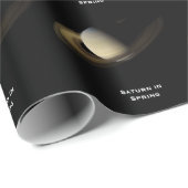 Saturn bei Spring Equinox, Cassini-Huygens Geschenkpapier (Rolleneckpunkt)