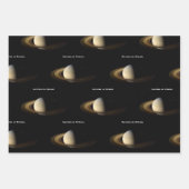Saturn bei Spring Equinox, Cassini-Huygens Geschenkpapier Set (Vorderseite 2)