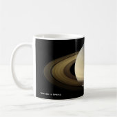 Saturn bei Spring Equinox, Cassini-Huygens Kaffeetasse (Links)