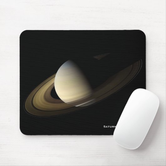Saturn bei Spring Equinox, Cassini-Huygens Mousepad (Mit Mouse)