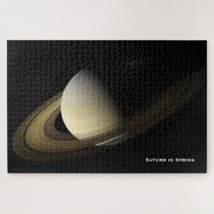 Saturn bei Spring Equinox, Cassini-Huygens Puzzle
