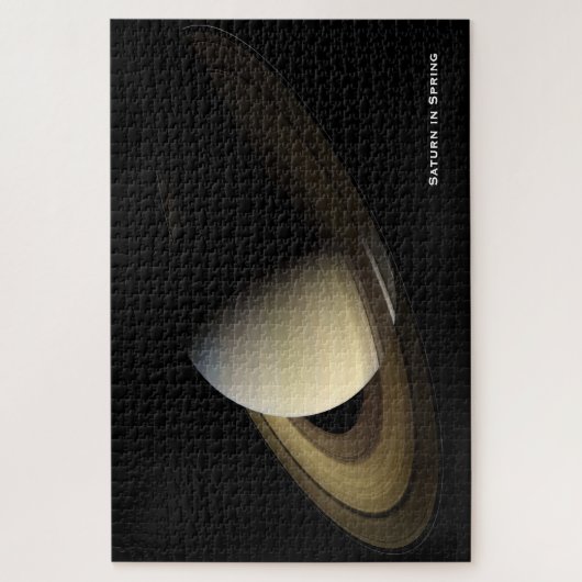 Saturn bei Spring Equinox, Cassini-Huygens Puzzle (Vertikal)