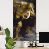 Saturn beklagt einen Söhne von Peter P Ruebens Poster (Heimbüro)