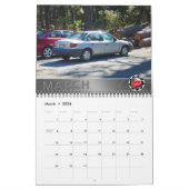 Saturn Car Club Benutzerdefinierter Kalender (Mär 2026)
