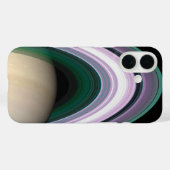 Saturn Case-Mate iPhone Hülle (Rückseite (Horizontal))