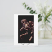 Saturn, das seinen Sohn durch Francisco De Goya Postkarte (Stehend Vorderseite)