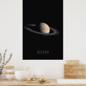 Saturn - Der Ringed Riese und Juwel unserer Solar Poster (Küche)