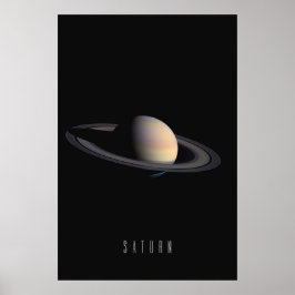 Saturn - Der Ringed Riese und Juwel unserer Solar Poster