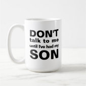 Saturn, der seine sonnige Tasse beklagt (Links)