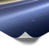 Saturn - Der Tag, an dem die Erde lächelte Poster (Ecke)