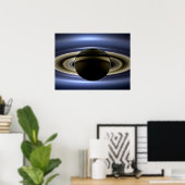 Saturn - Der Tag, an dem die Erde lächelte Poster (Heimbüro)