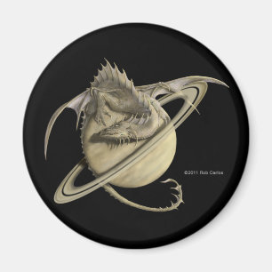 Saturn-Drache-Magnet Magnet