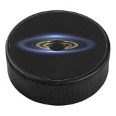 Saturn Eclipsed the Sun from Cassini Orbiter   Eishockey Puck (3/4)