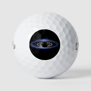 Saturn Eclipsed the Sun from Cassini Orbiter   Golfball