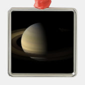 Saturn Equinox Ornament Aus Metall (Vorne)