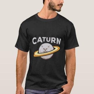 Saturn Exploration Astronomen Sterne Galaxy Planet T-Shirt