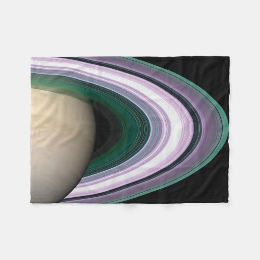 Saturn Fleecedecke (Vorderseite (Horizontal))