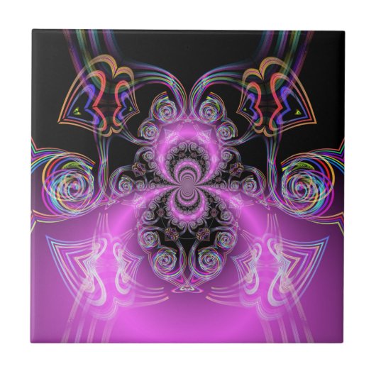 Saturn Herz Fliese (Vorderseite)