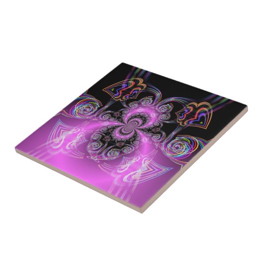 Saturn Herz Fliese (Seite)