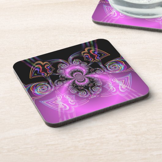 Saturn Herz Getränkeuntersetzer (Linke Seite)