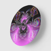 Saturn Herz Runde Wanduhr (Winkel)