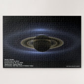 Saturn im Shadow Jigsaw Puzzle (Horizontal)