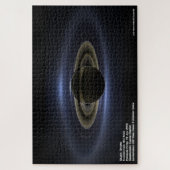 Saturn im Shadow Jigsaw Puzzle (Vertikal)