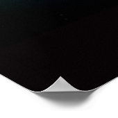 Saturn in Eclipse 18x12 (9x5) Poster (Ecke)