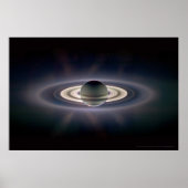 Saturn in Eclipse 18x12 (9x5) Poster (Vorne)