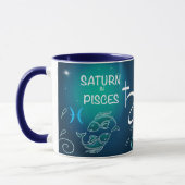 Saturn in Fisch-Tasse Tasse (Links)