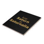 Saturn in Saturnalia behalten Fliese (Seite)