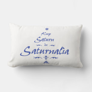 Saturn in Saturnalia behalten Lendenkissen