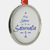 Saturn in Saturnalia behalten Ornament Aus Metall (Rechts)