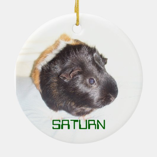 Saturn Keramik Ornament (Hinten)