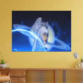 Saturn Leinwanddruck (Insitu (Wohnzimmer))