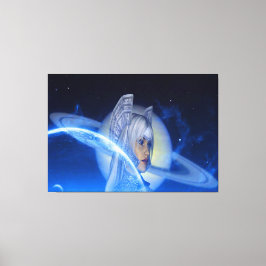 Saturn Leinwanddruck