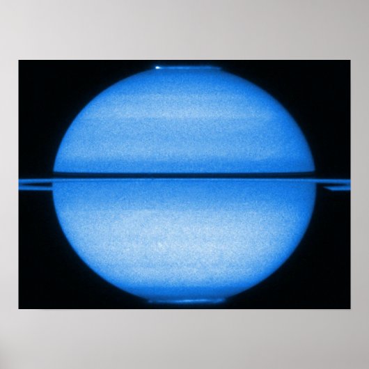 Saturn Light Show Canvas Print Poster (Vorne)